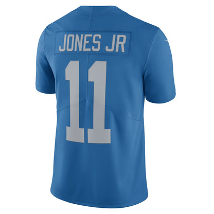 Detroit Lions Marvin Jones Jr 2017 Throwback Limited Blue Football Jersey product image