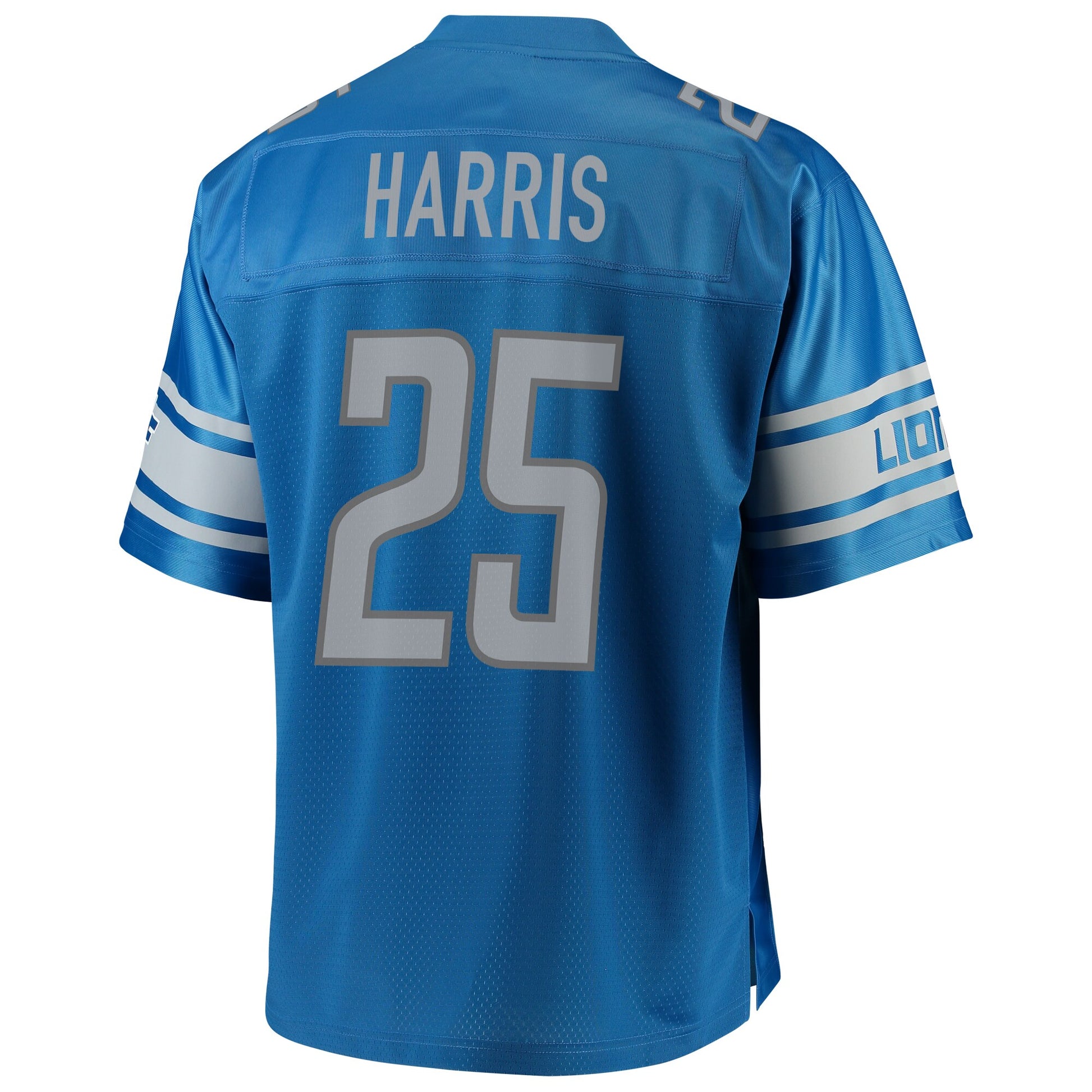 Detroit Lions Will Harris Pro Line Big & Tall Team Color Blue Football Jersey product image