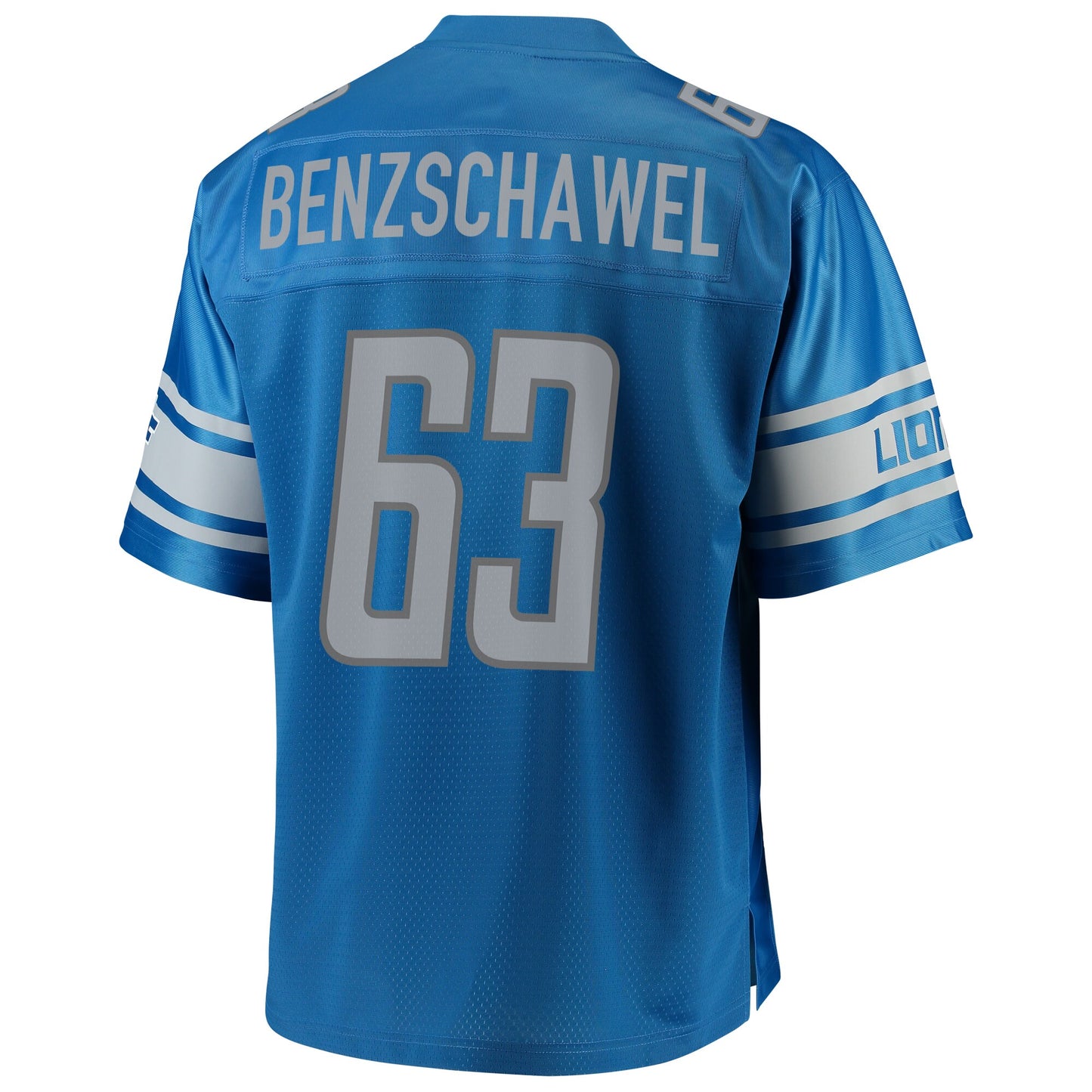Detroit Lions Beau Benzschawel Pro Line Big & Tall Blue Football Jersey product image