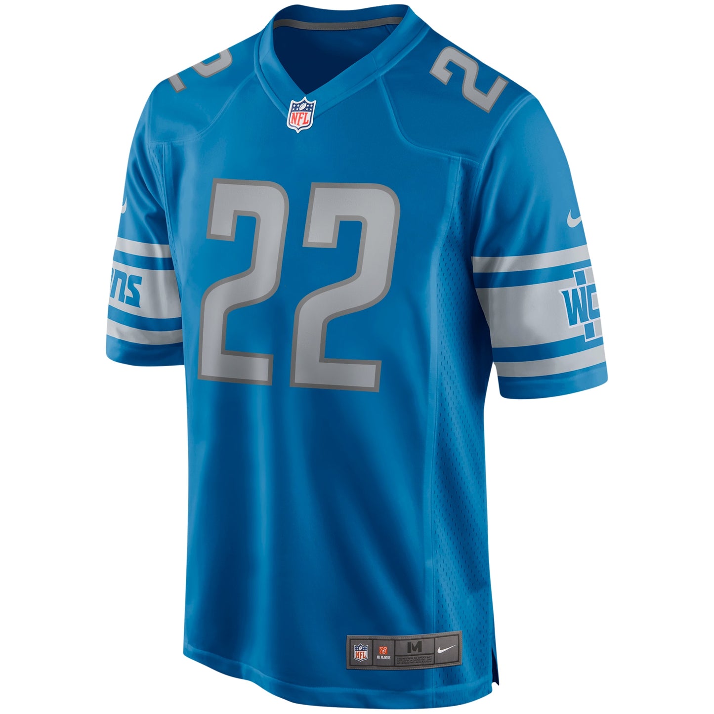Detroit Lions Bobby Layne Game Blue Football Jersey product image