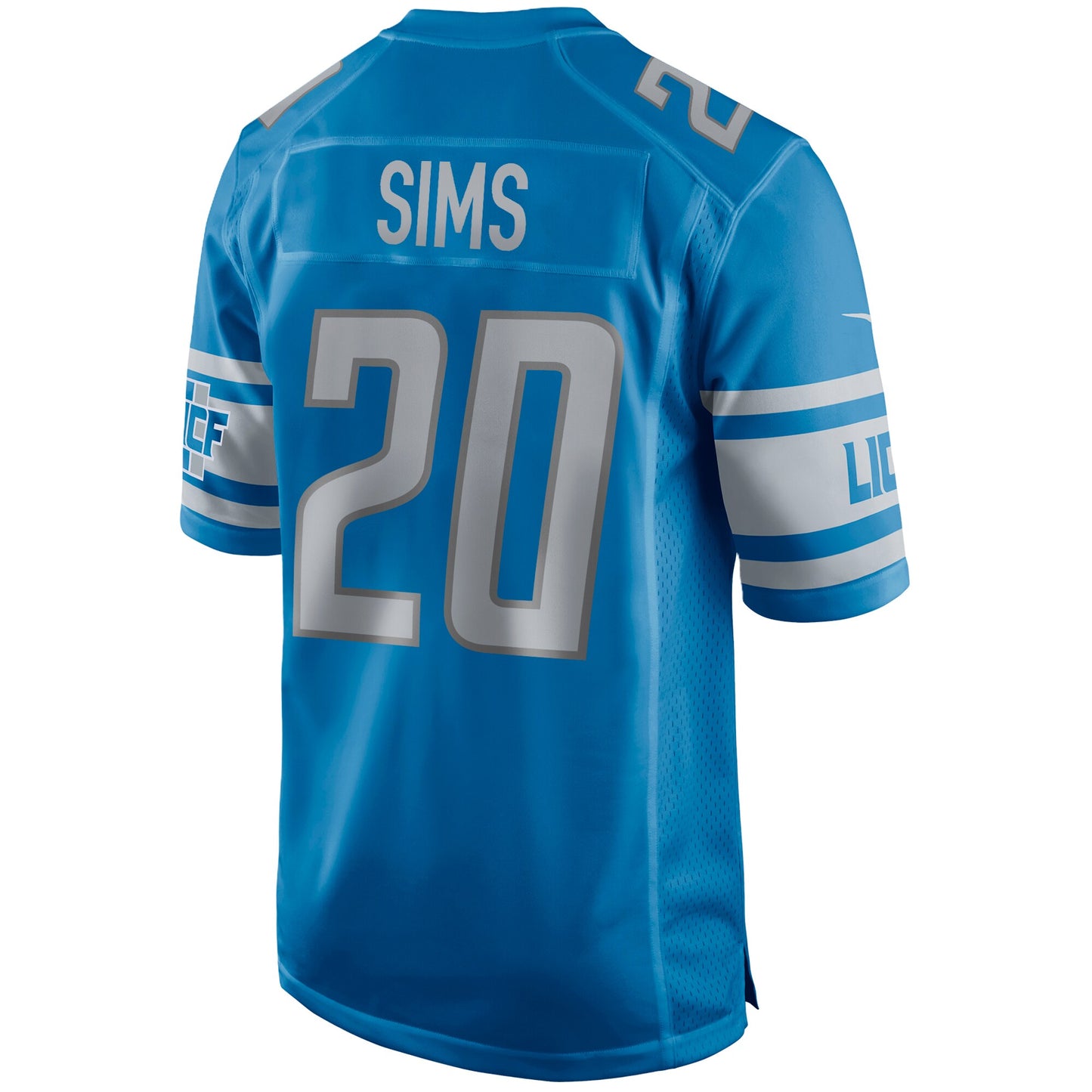 Detroit Lions Billy Sims Game Blue Football Jersey product image