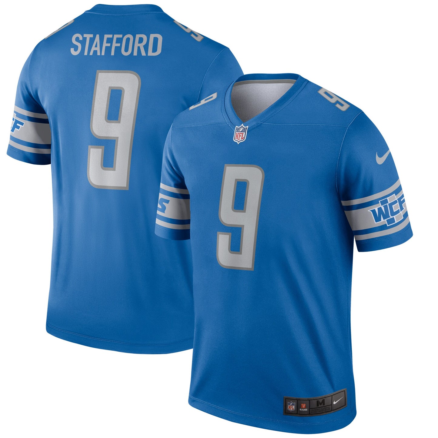 Detroit Lions Matthew Stafford Blue Football Jersey product image