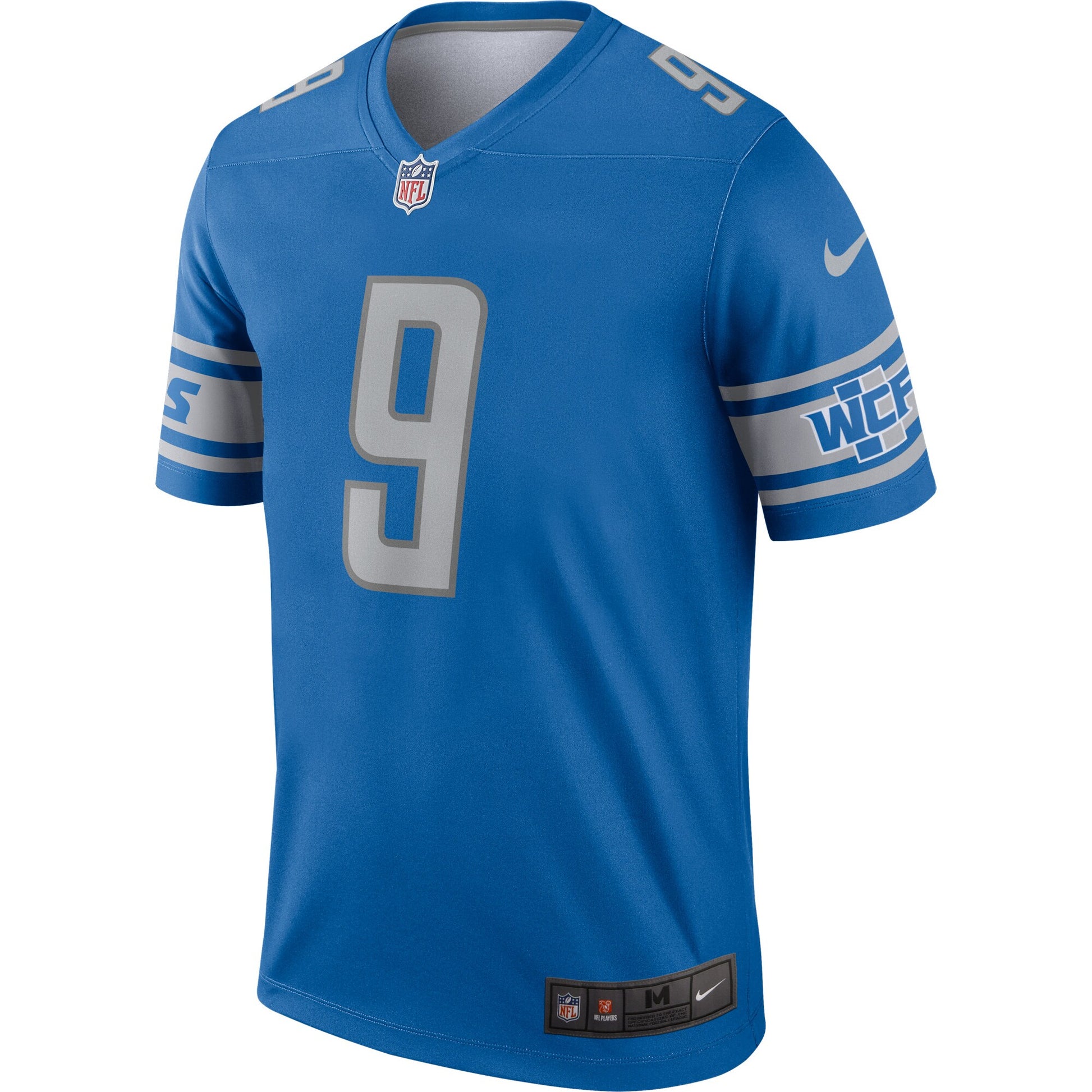 Detroit Lions Matthew Stafford Blue Football Jersey product image