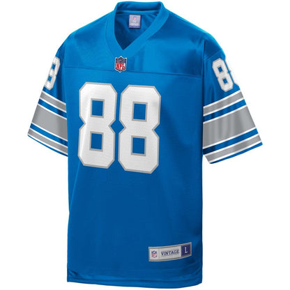 Detroit Lions Charlie Sanders Pro Line Royal Football Jersey product image