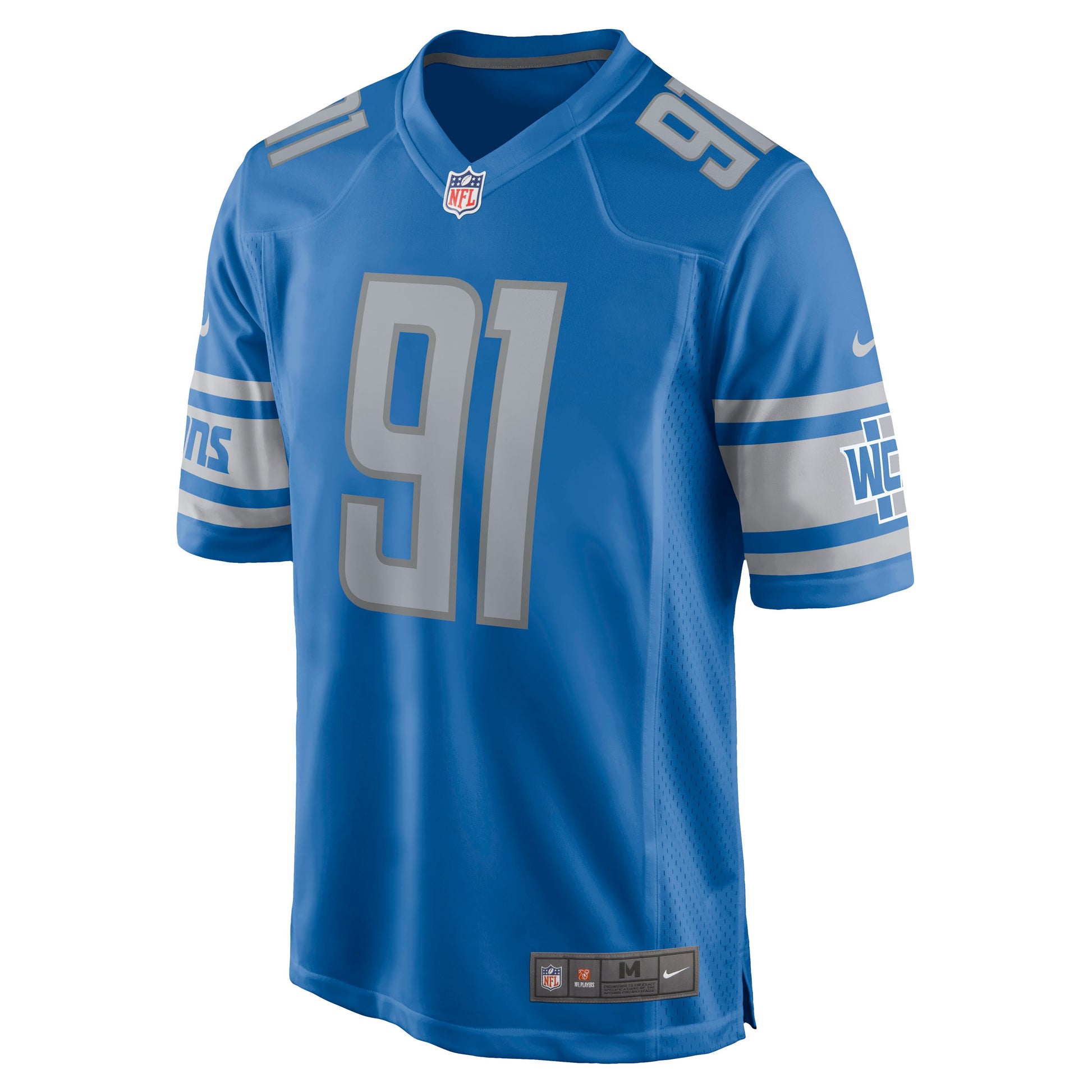 Detroit Lions John Penisini Game Blue Football Jersey product image