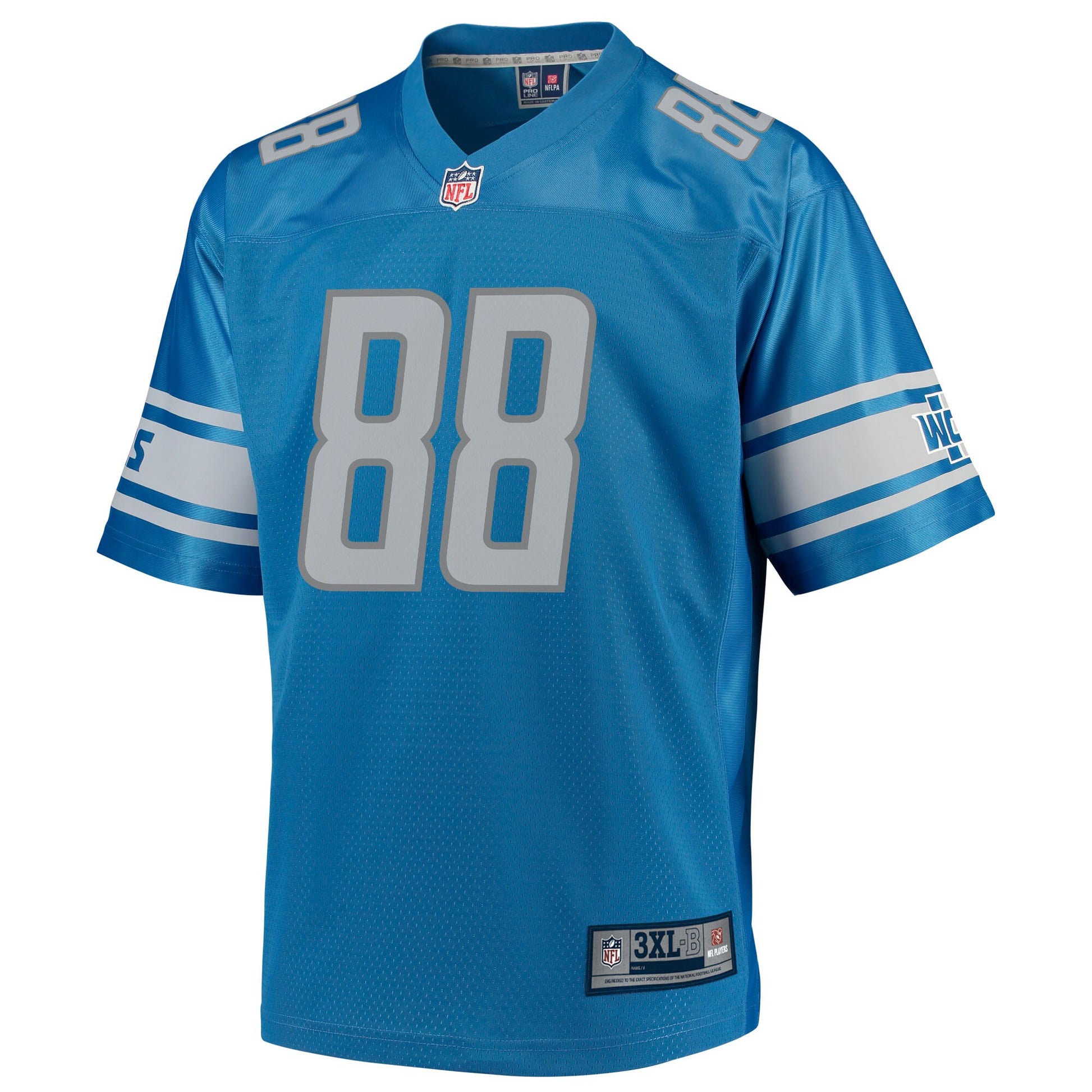 Detroit Lions T.j. Hockenson Pro Line Big & Tall Blue Football Jersey product image