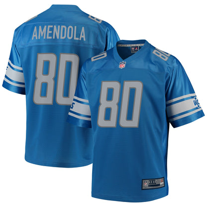 Detroit Lions Danny Adola Pro Line Big & Tall Blue Football Jersey product image