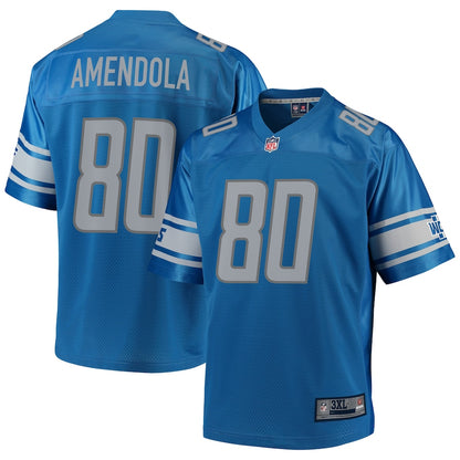 Detroit Lions Danny Adola Pro Line Big & Tall Blue Football Jersey product image