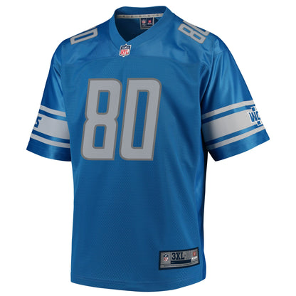 Detroit Lions Danny Adola Pro Line Big & Tall Blue Football Jersey product image