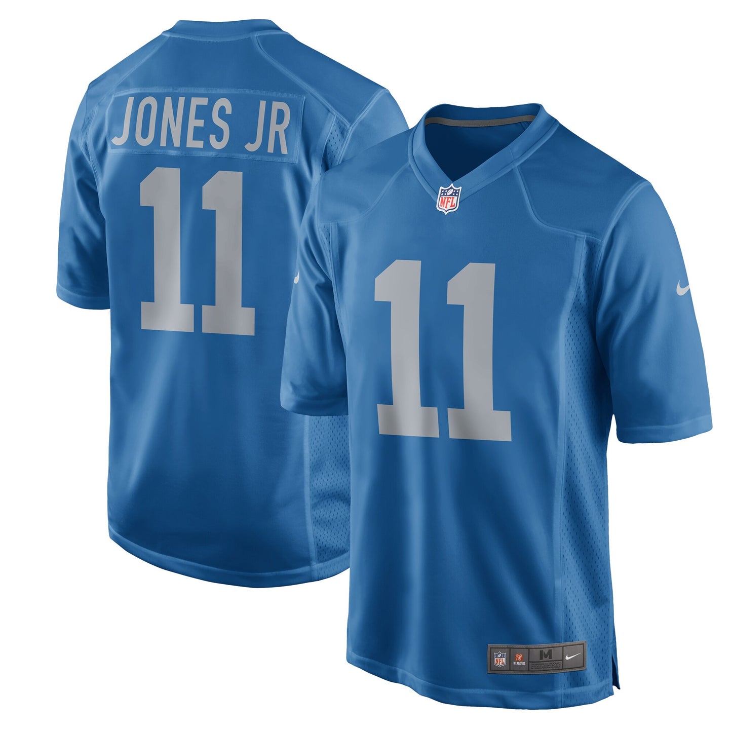 Detroit Lions Marvin Jones Jr Throwback Game Blue Football Jersey product image