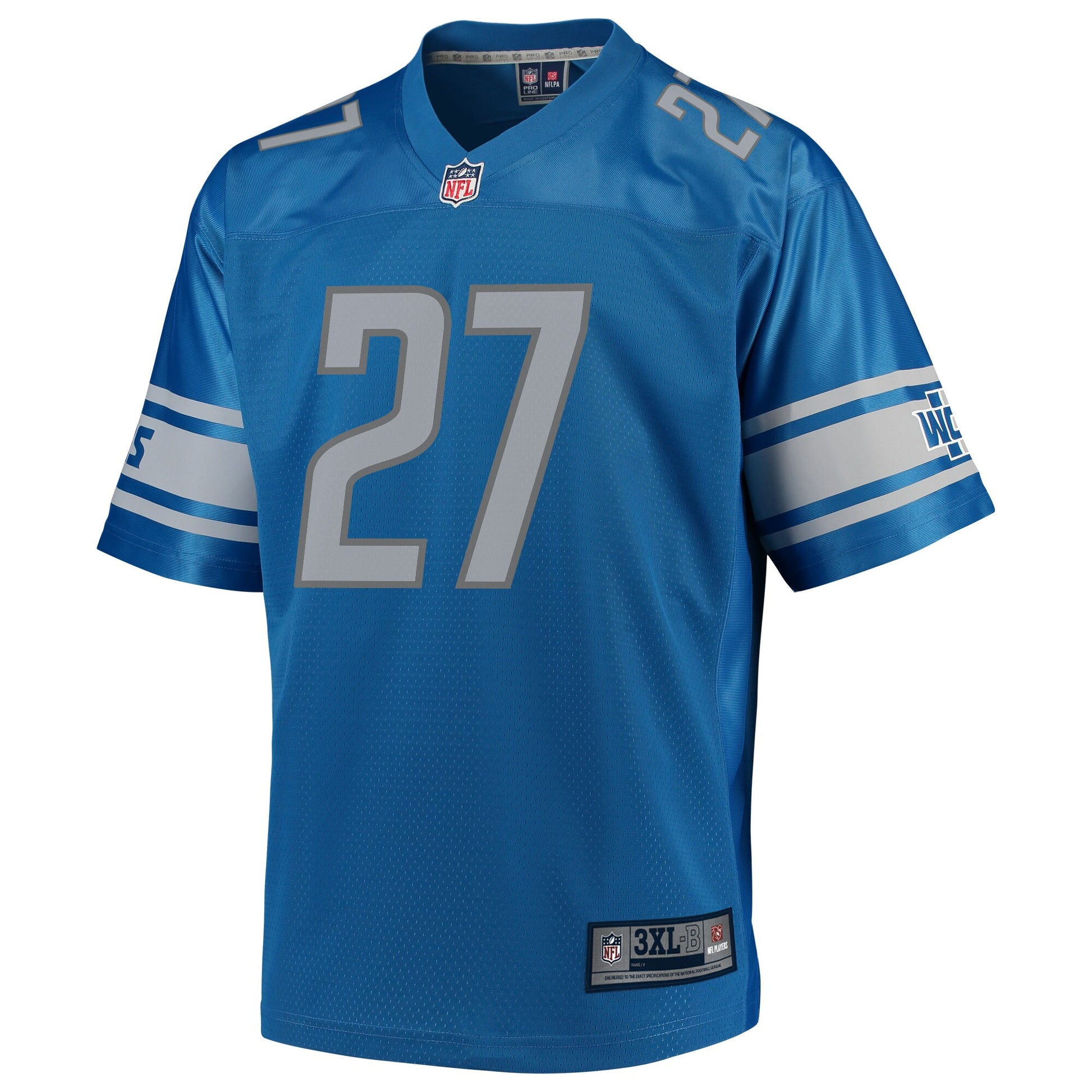 Detroit Lions Justin Coleman Pro Line Big & Tall Blue Football Jersey product image