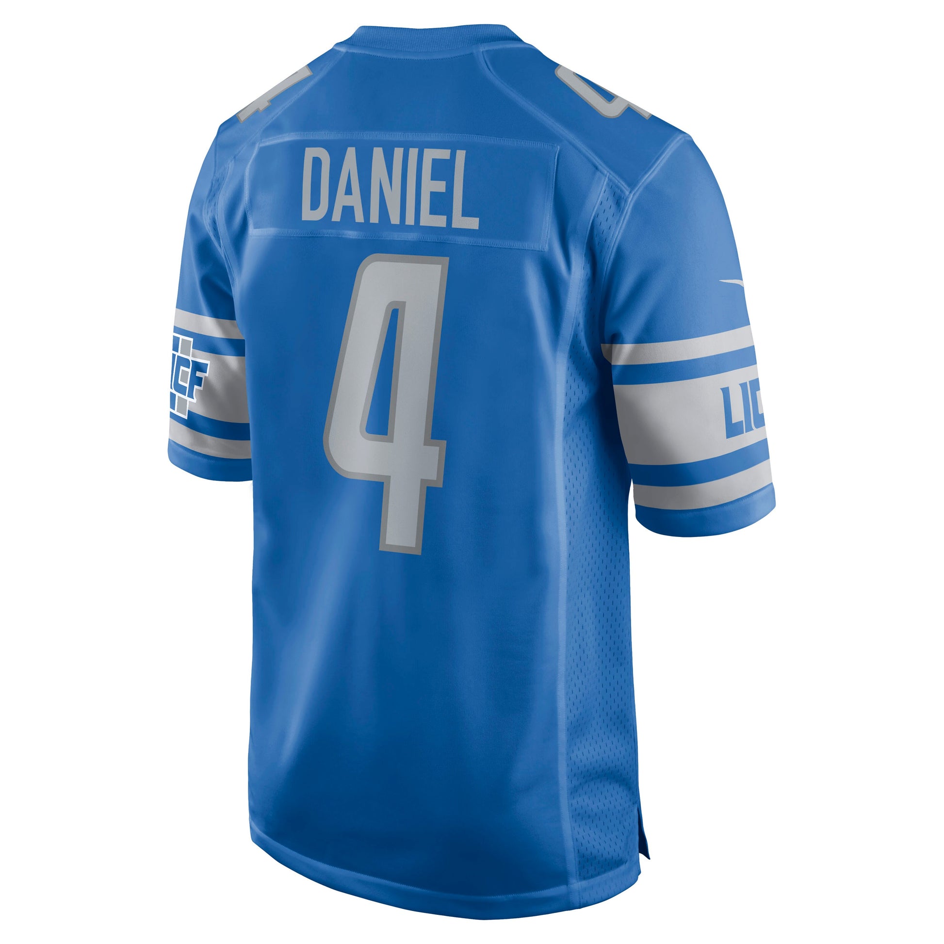 Detroit Lions Chase Daniel Game Blue Football Jersey product image