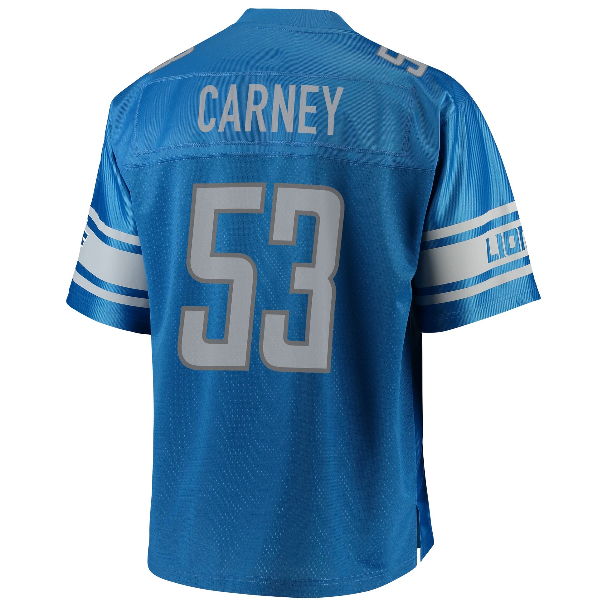 Detroit Lions Malik Carney Pro Line Big & Tall Blue Football Jersey product image