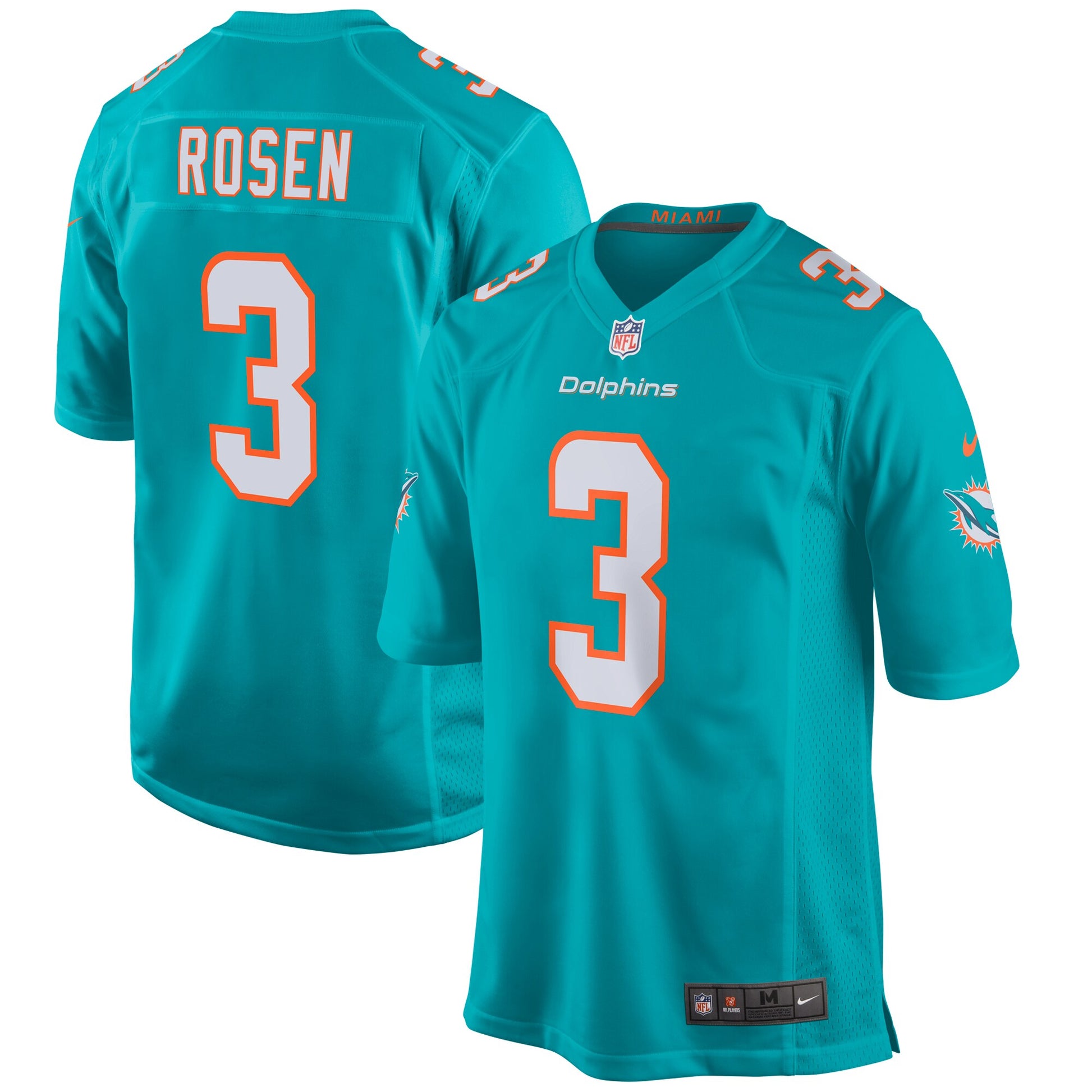 Miami Dolphins Game Aqua Football Jersey product image
