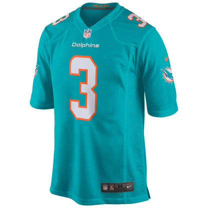 Miami Dolphins Game Aqua Football Jersey product image