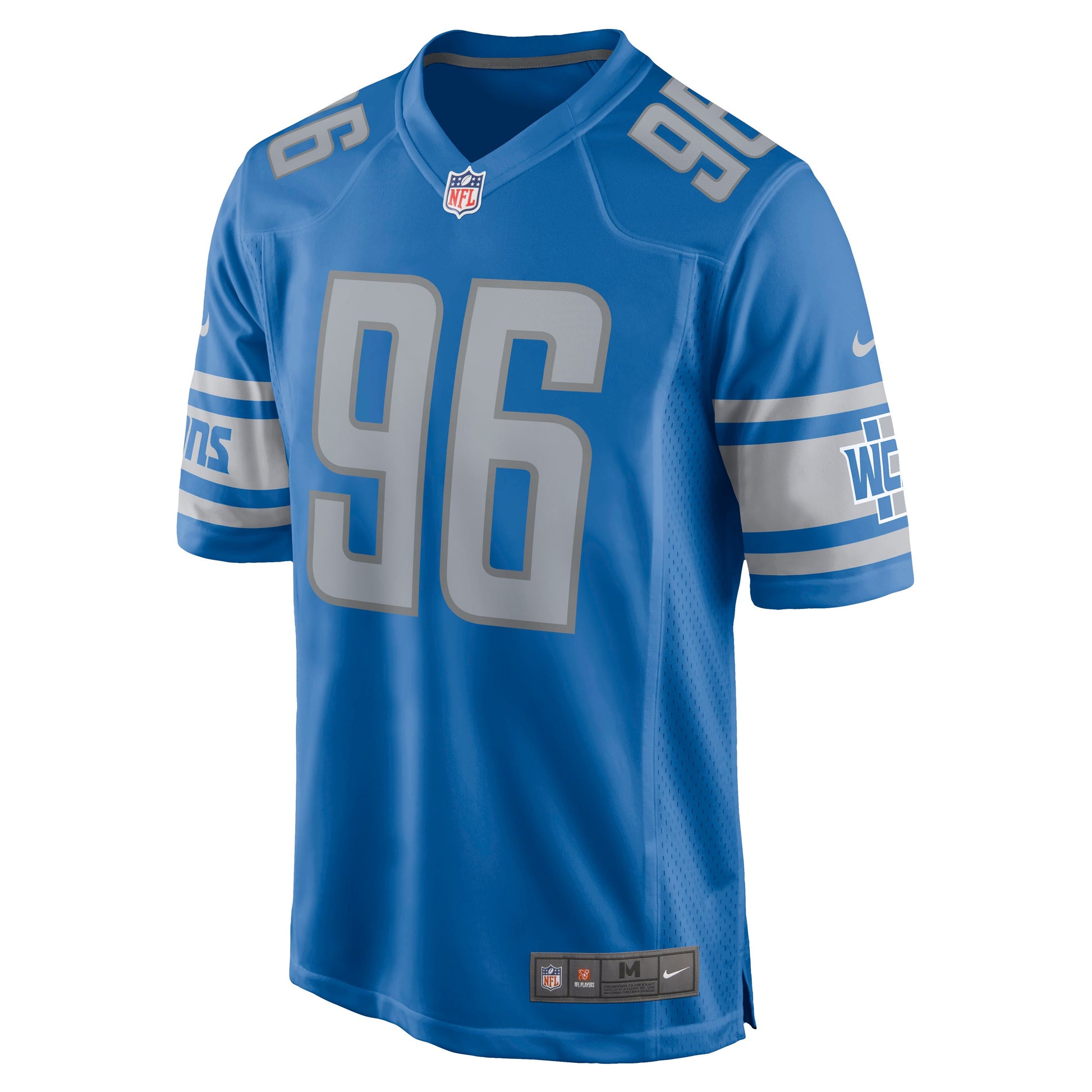 Detroit Lions Jashon Cornell Game Blue Football Jersey product image