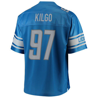 Detroit Lions Darius Kilgo Pro Line Big & Tall Blue Football Jersey product image