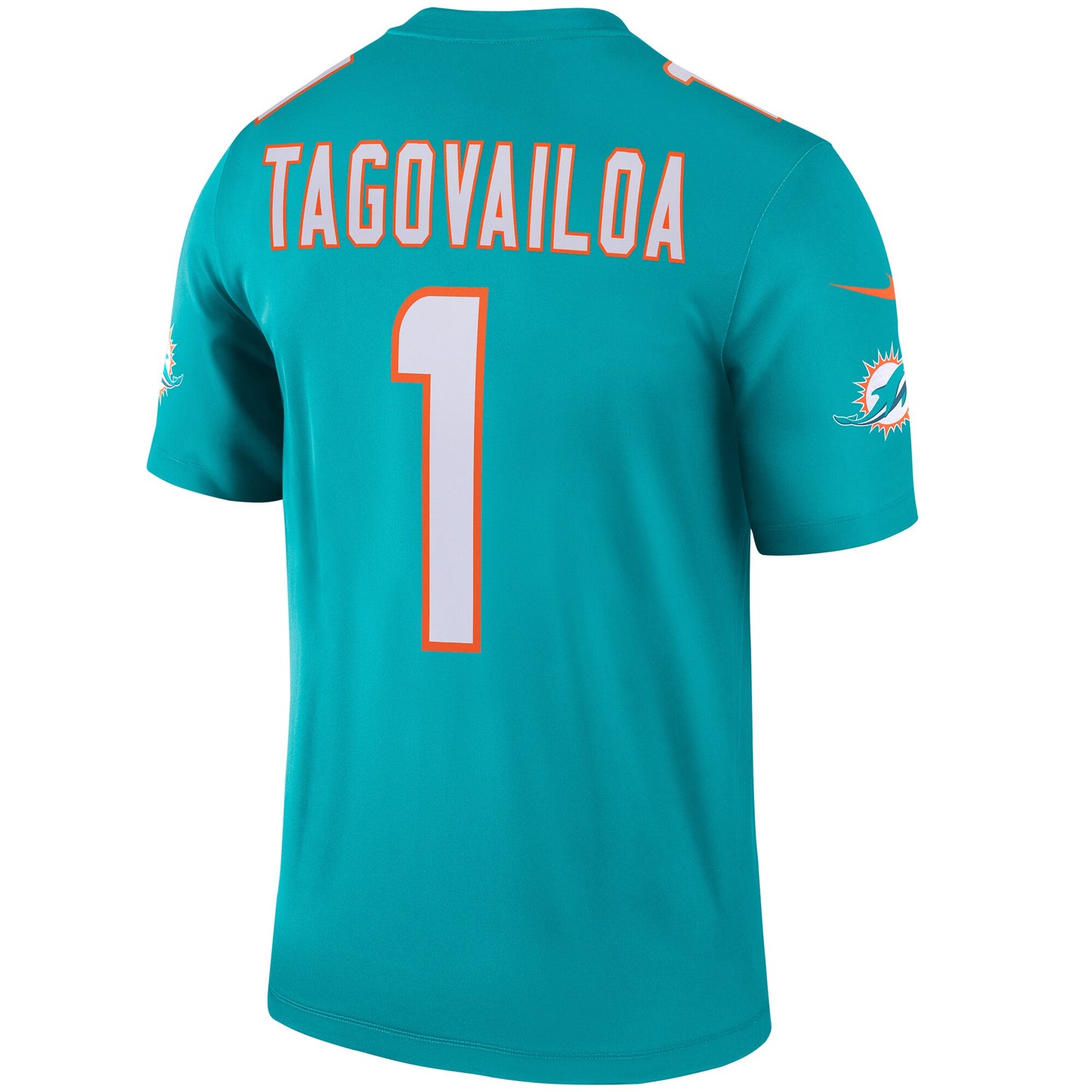Miami Dolphins Tua Tagovailoa Aqua Football Jersey product image