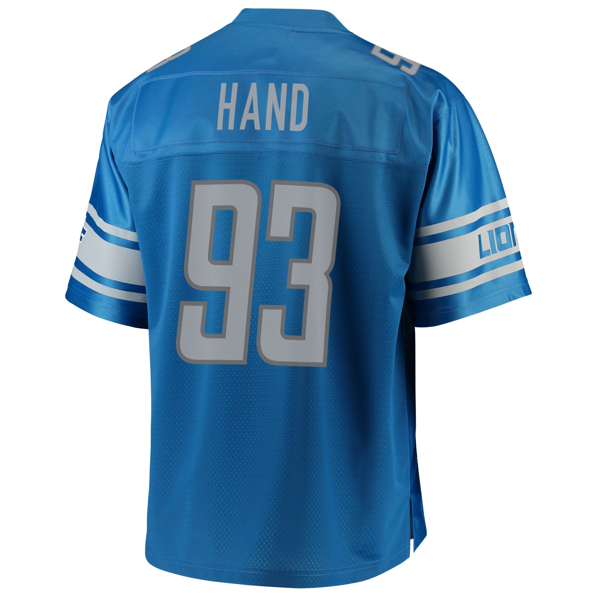 Detroit Lions Da'shawn Hand Pro Line Big & Tall Blue Football Jersey product image
