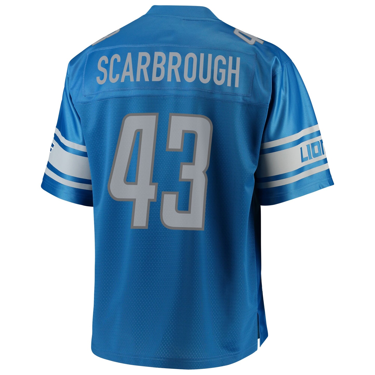 Detroit Lions Bo Scarbrough Pro Line Big & Tall Blue Football Jersey product image