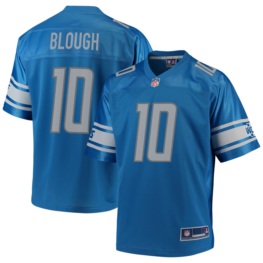 Detroit Lions David Blough Pro Line Blue Football Jersey product image