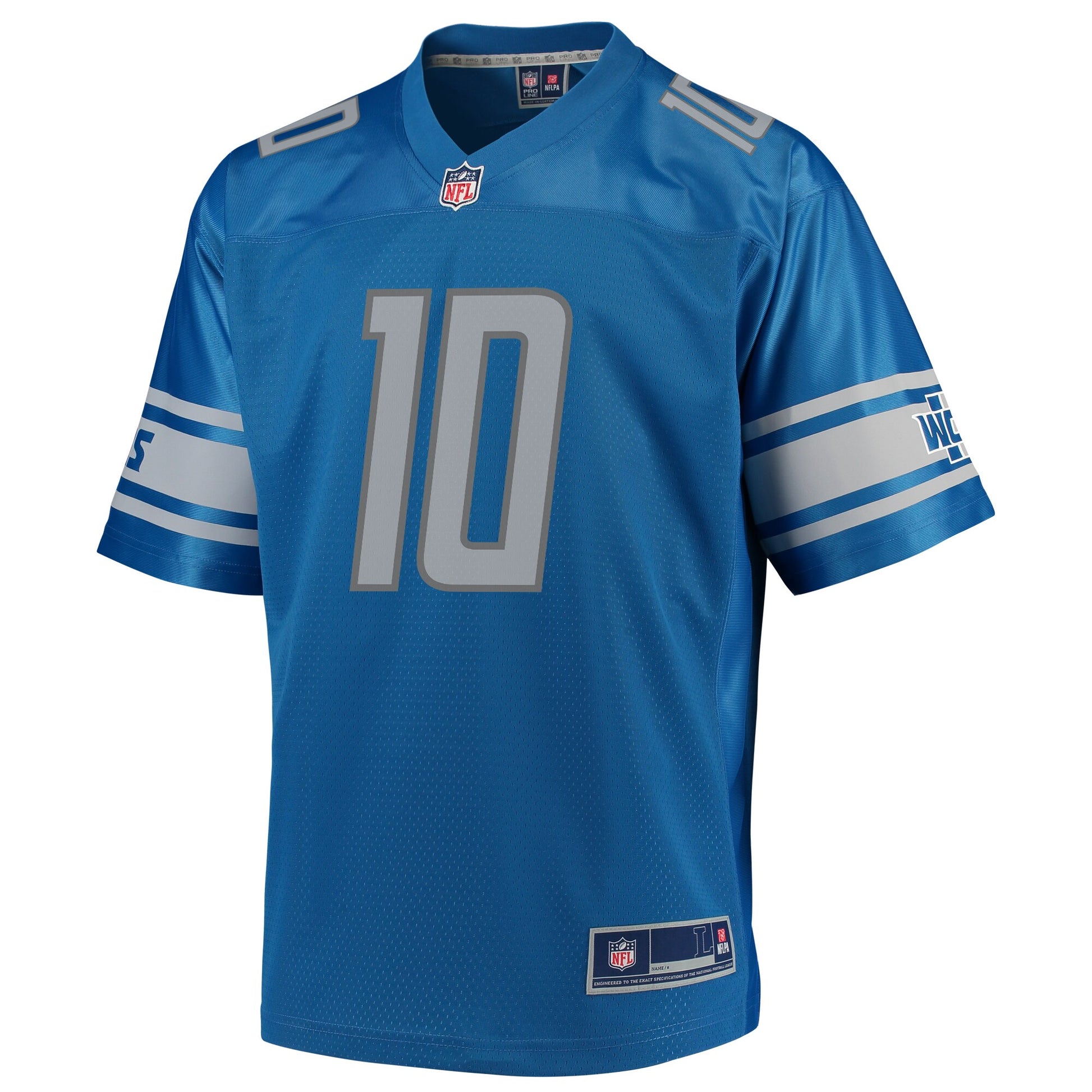 Detroit Lions David Blough Pro Line Blue Football Jersey product image