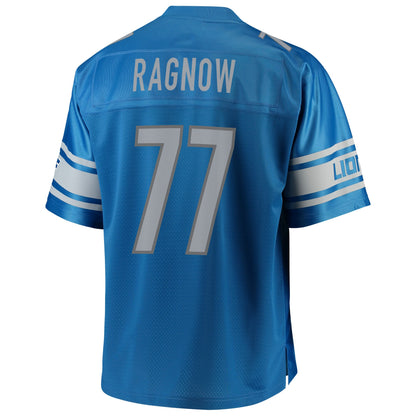 Detroit Lions Frank Ragnow Pro Line Big & Tall Blue Football Jersey product image