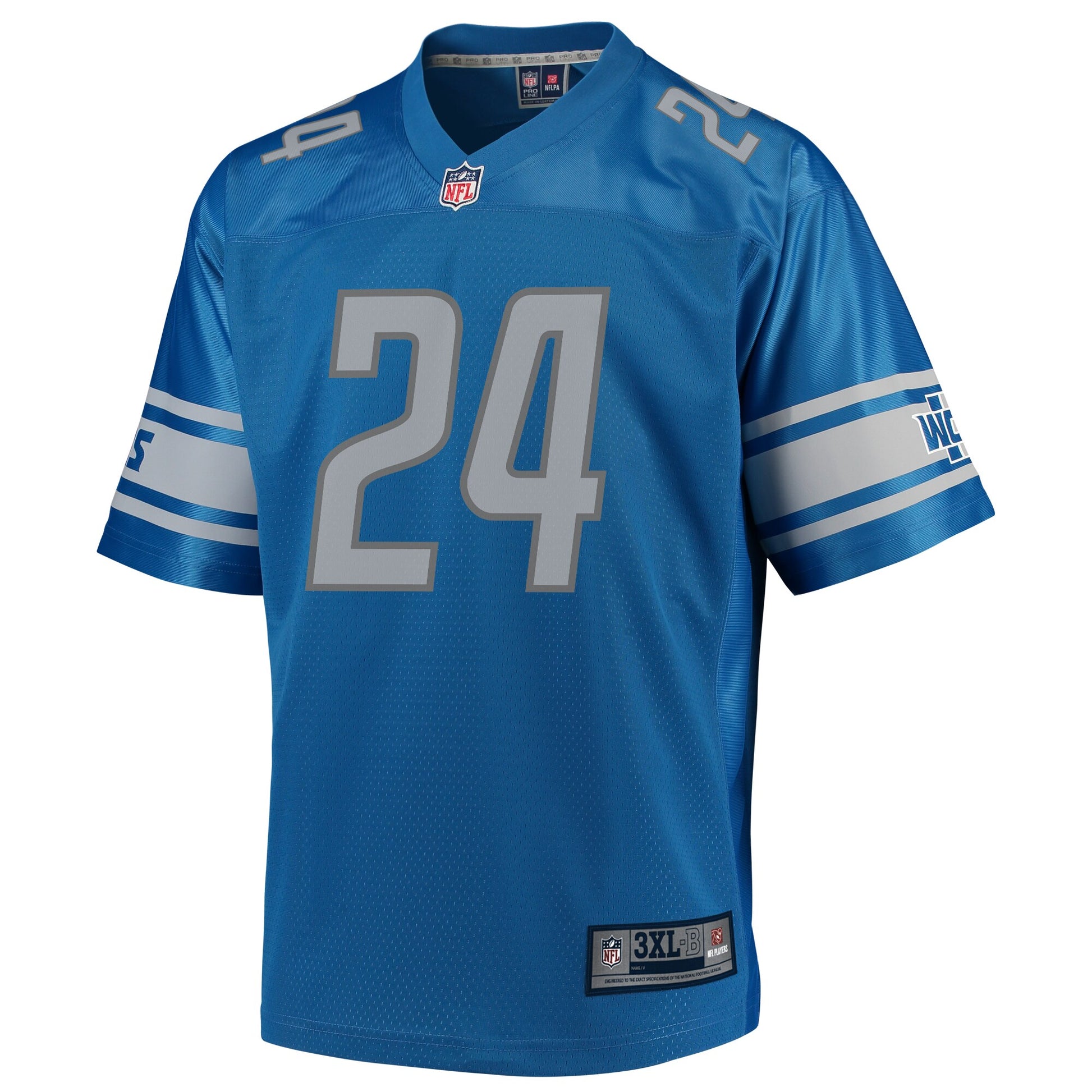 Detroit Lions Amani Oruwariye Pro Line Big & Tall Blue Football Jersey product image
