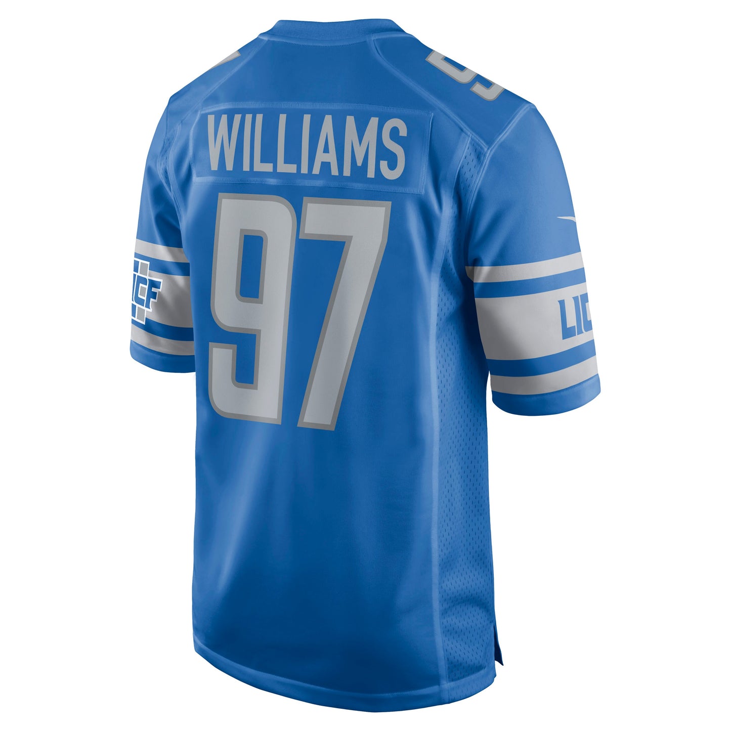 Detroit Lions Nick Williams Game Blue Football Jersey product image