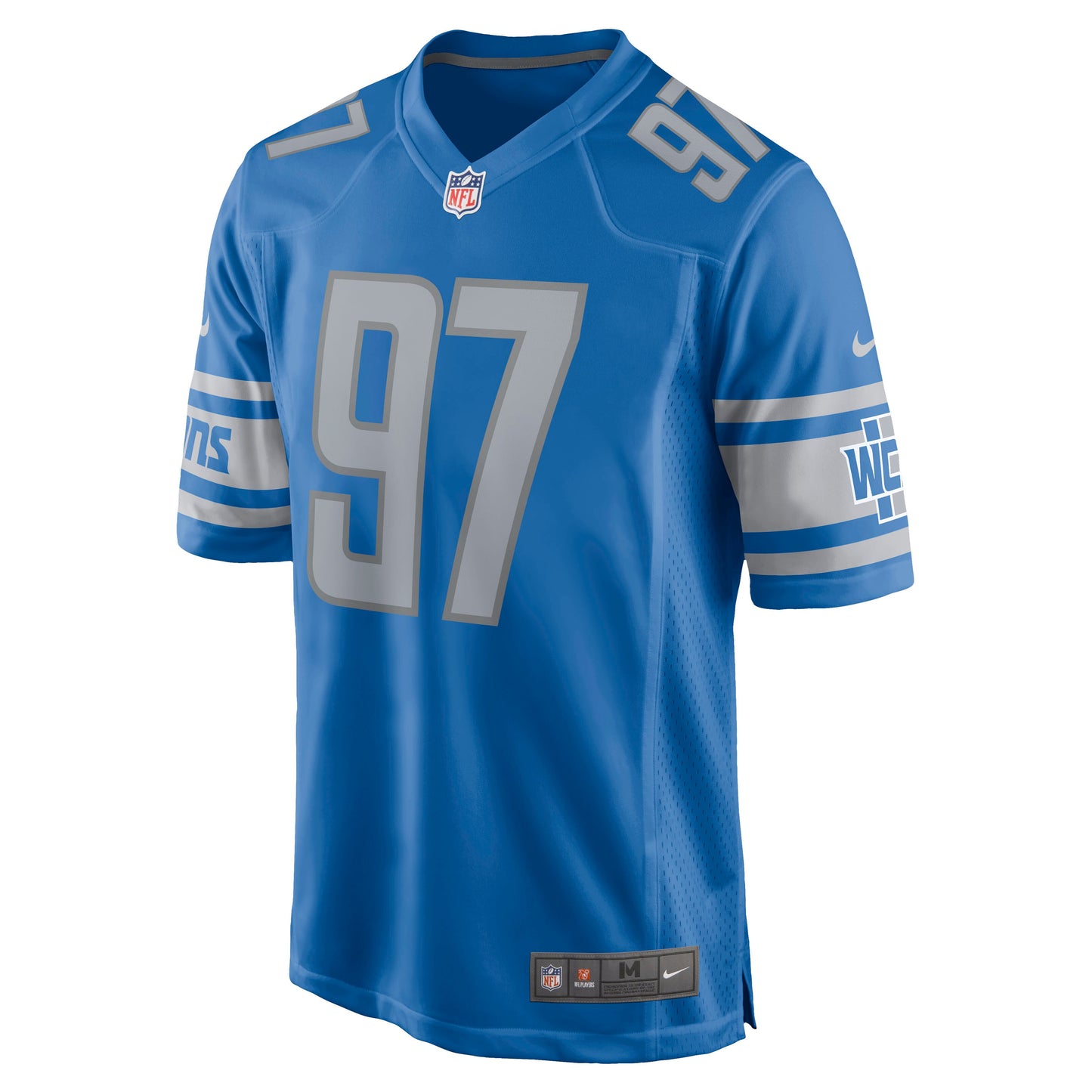 Detroit Lions Nick Williams Game Blue Football Jersey product image