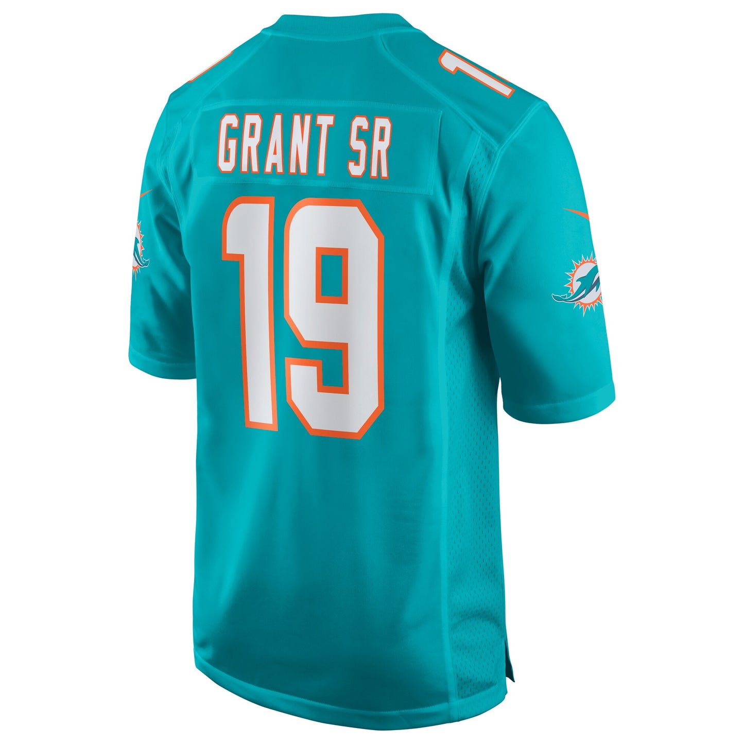 Miami Dolphins Jakeem Grant Sr. Game Aqua Football Jersey product image