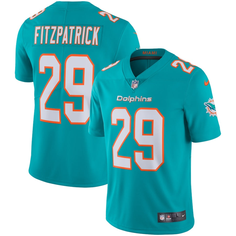 Miami Dolphins Minkah Fitzpatrick Limited Aqua Football Jersey product image