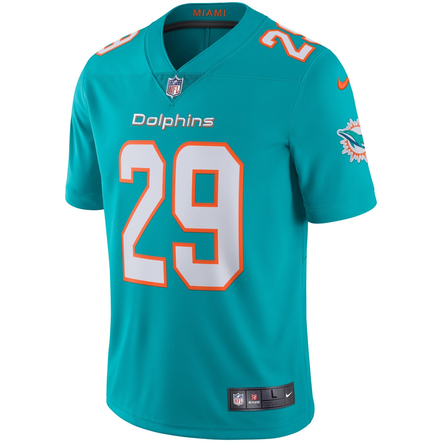 Miami Dolphins Minkah Fitzpatrick Limited Aqua Football Jersey product image