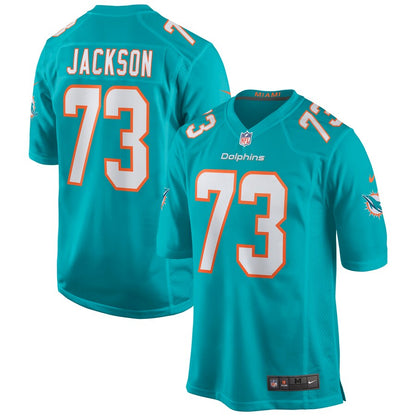 Miami Dolphins Austin Jackson Game Aqua Football Jersey product image