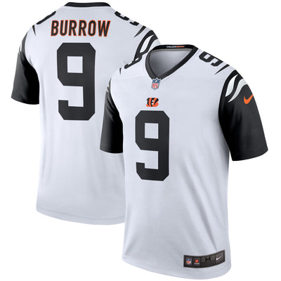 Cincinnati Bengals Joe Burrow Alternate White Football Jersey product image