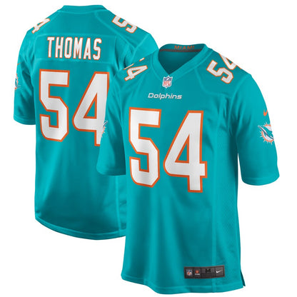 Miami Dolphins Zach Thomas Game Aqua Football Jersey product image
