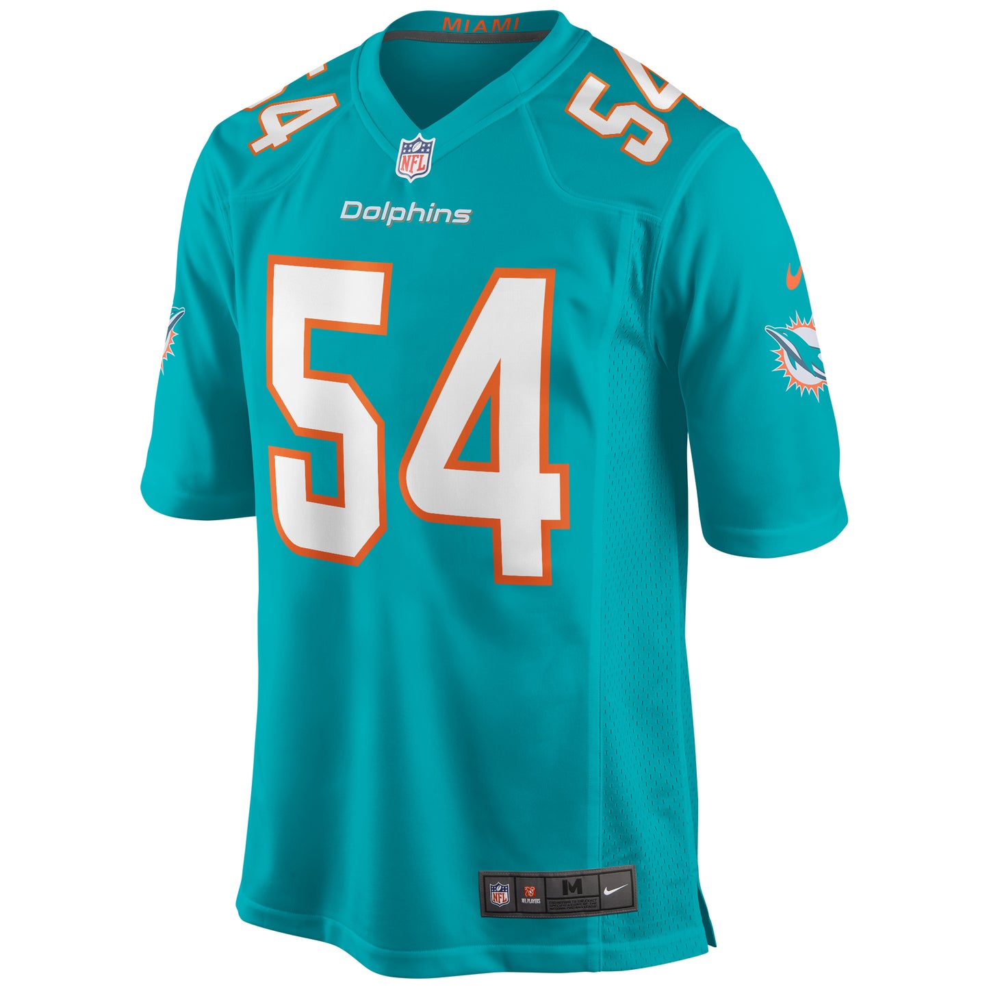 Miami Dolphins Zach Thomas Game Aqua Football Jersey product image
