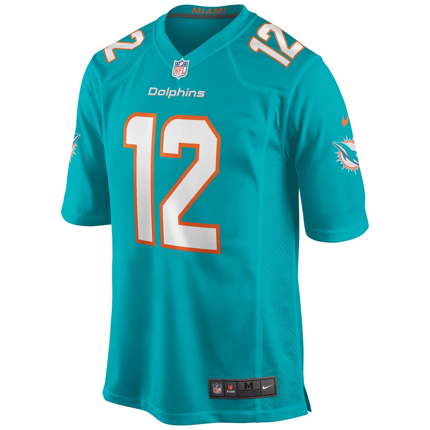 Miami Dolphins Bob Griese Game Aqua Football Jersey product image