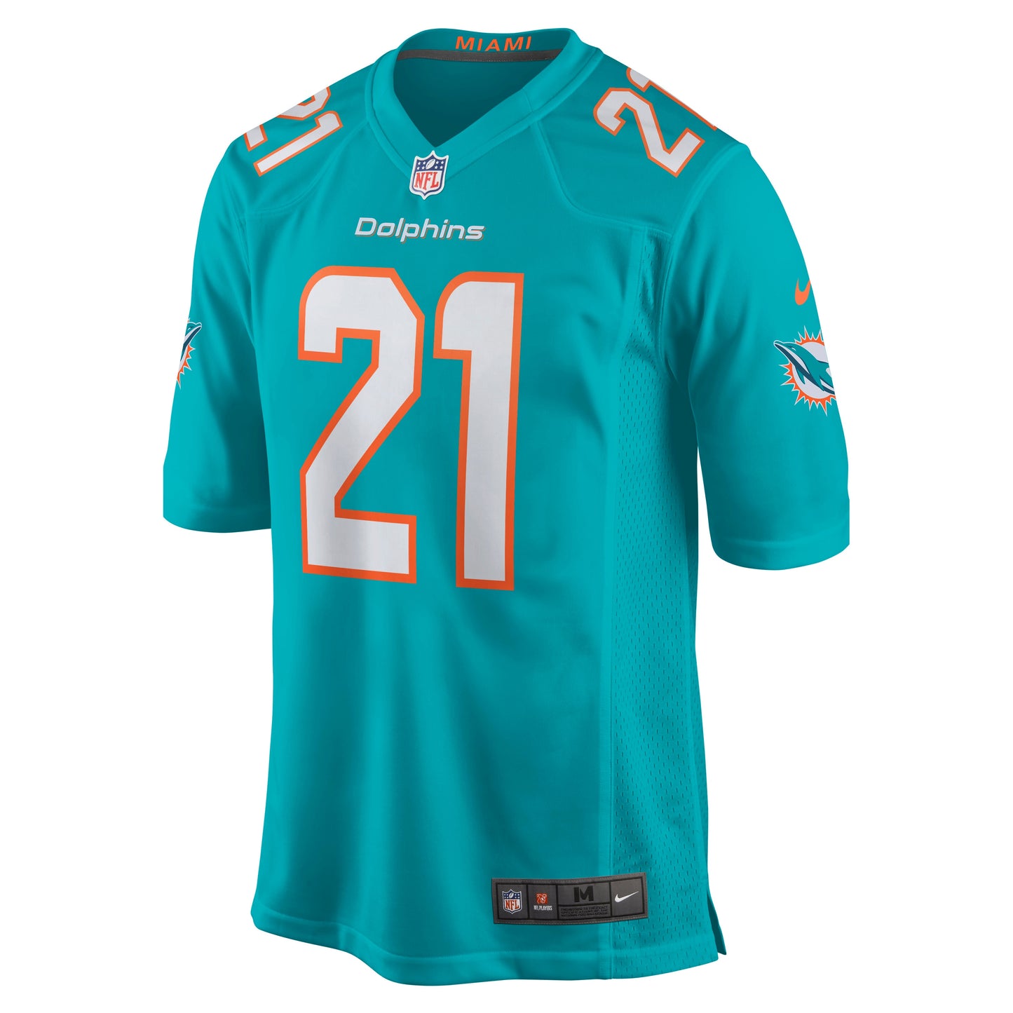 Miami Dolphins Eric Rowe Game Aqua Football Jersey product image