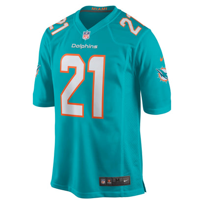 Miami Dolphins Eric Rowe Game Aqua Football Jersey product image