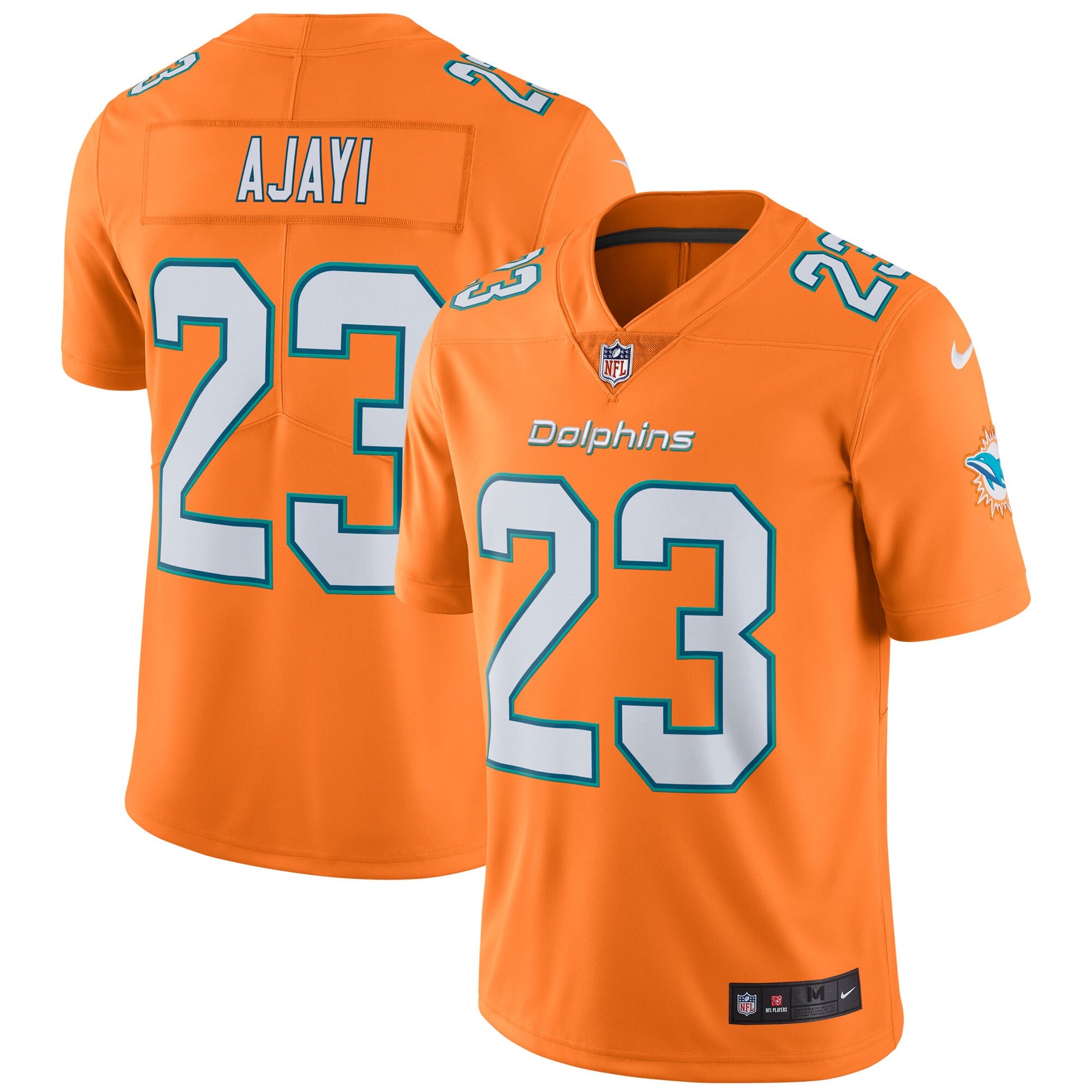 Miami Dolphins Jay Ajayi Limited Orange Football Jersey product image