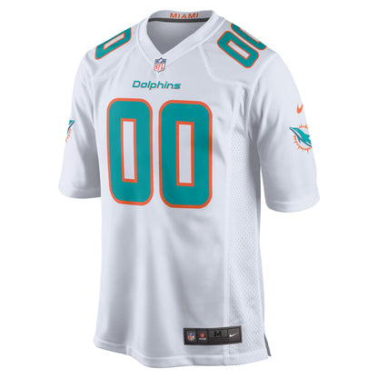 Miami Dolphins Custom Game White Football Jersey product image