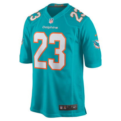 Miami Dolphins Noah Igbinoghene Team Game Aqua Football Jersey product image