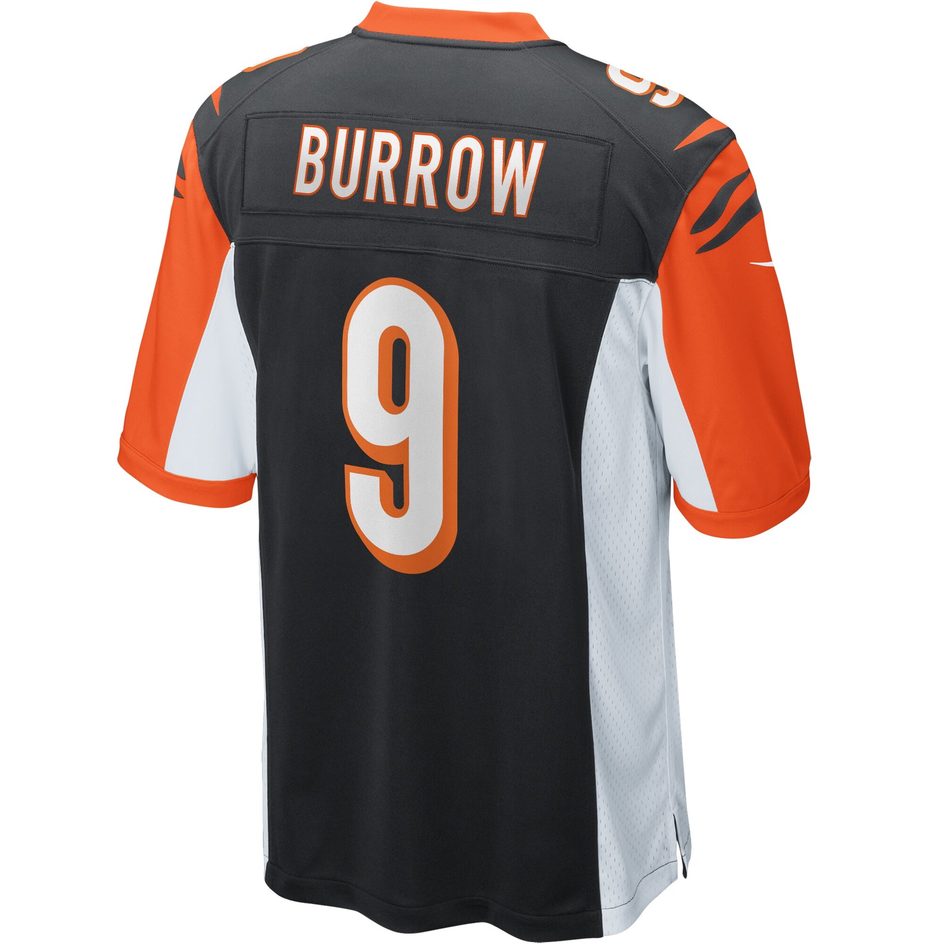 Cincinnati Bengals Joe Burrow Game Black Football Jersey product image