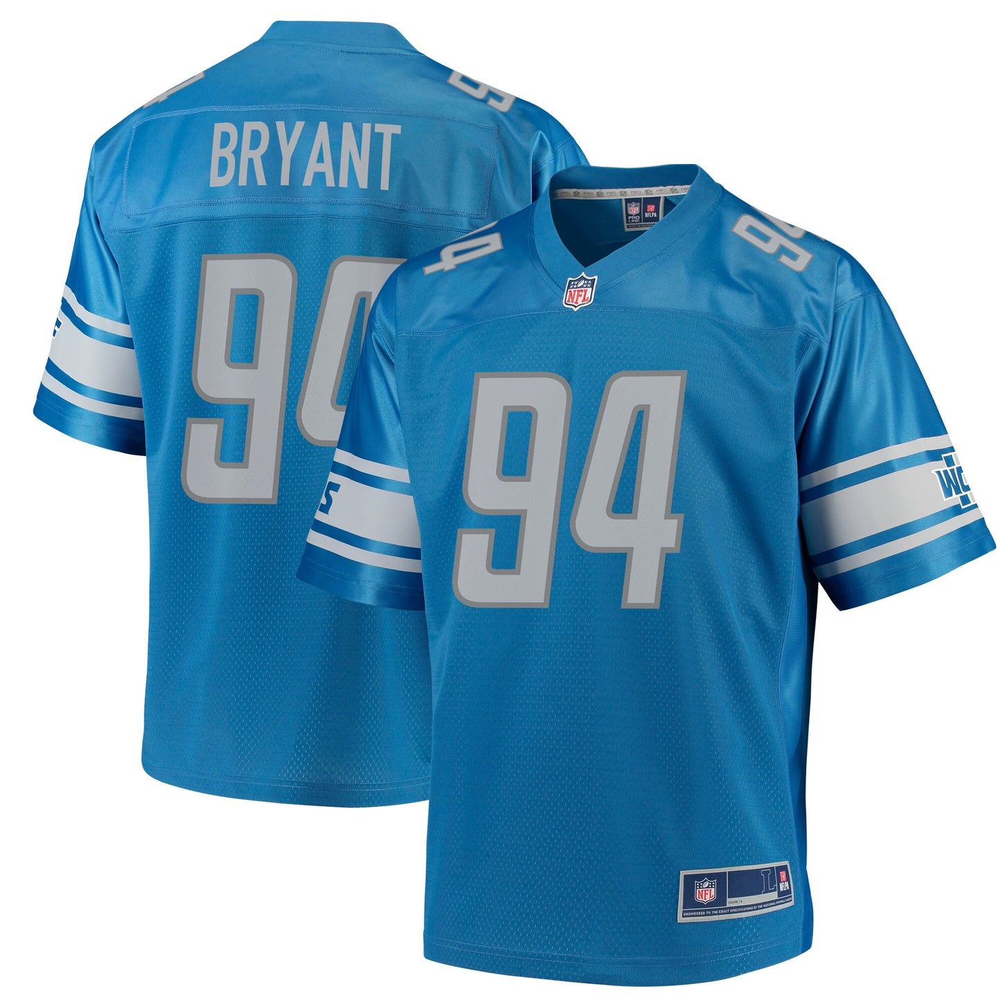 Detroit Lions Austin Bryant Pro Line Blue Football Jersey product image