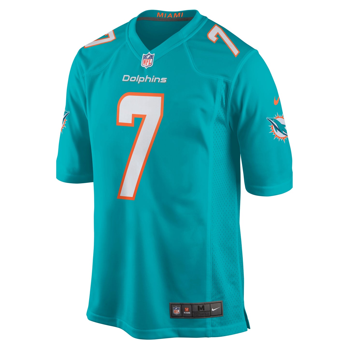 Miami Dolphins Jason Sanders Game Aqua Football Jersey product image