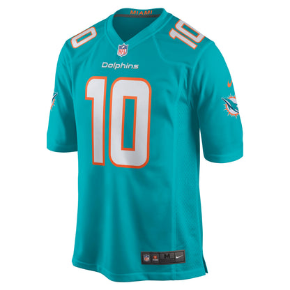 Miami Dolphins Malcolm Perry Game Aqua Football Jersey product image