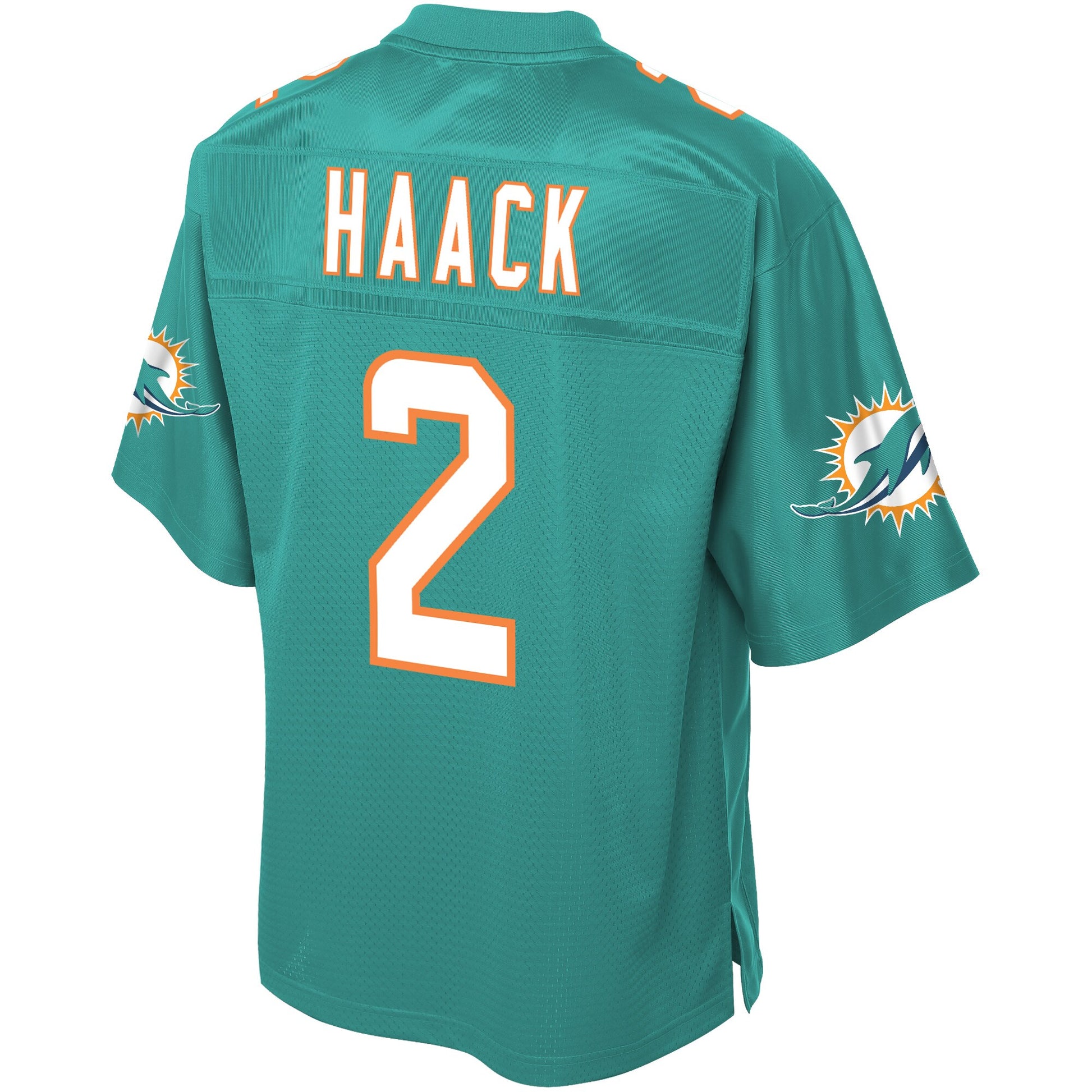 Miami Dolphins Matt Haack Pro Line Big & Tall Aqua Football Jersey product image