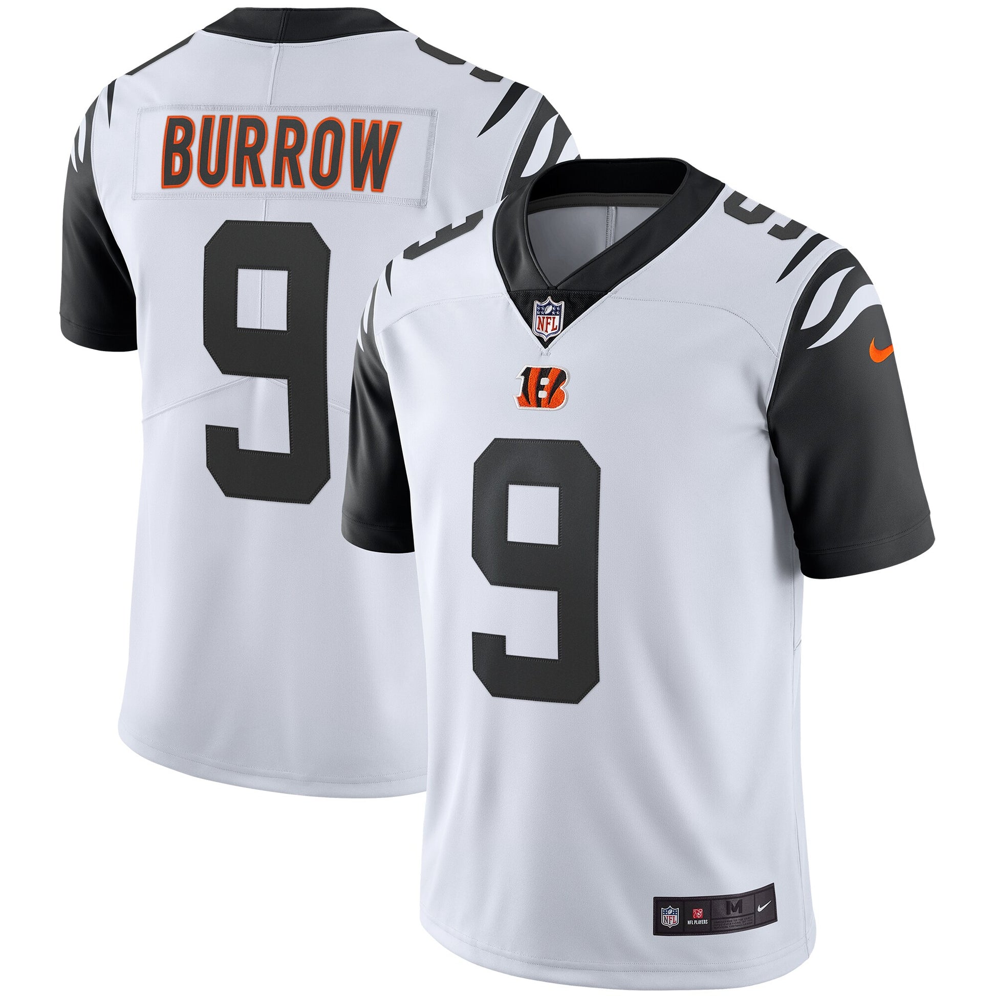 Cincinnati Bengals Joe Burrow Alternate Limited White Football Jersey product image