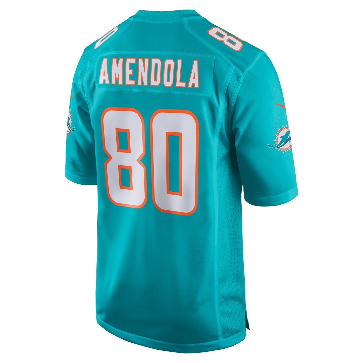Miami Dolphins Danny Adola New 2018 Game Aqua Football Jersey product image